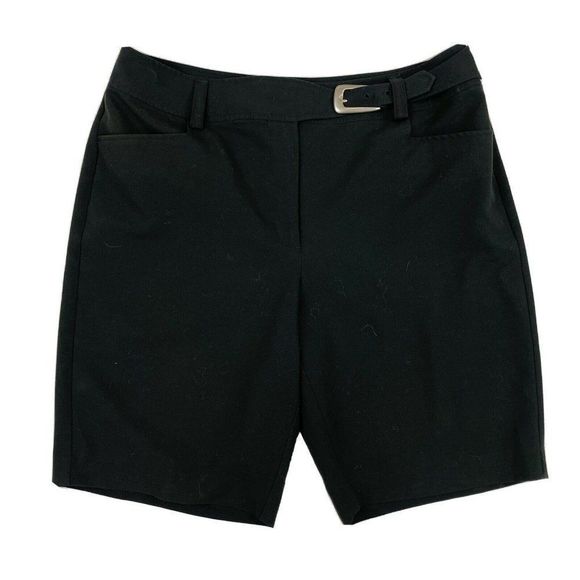 Tehama Hang Em Dry Womens Golf Shorts Sz 10 Black - Picture 1 of 6